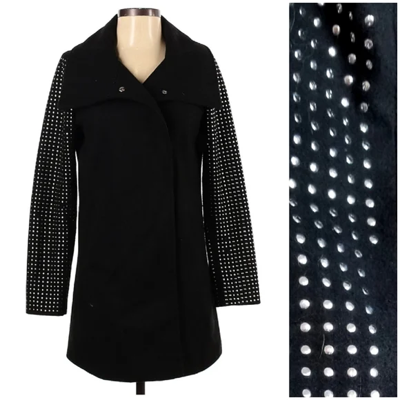 Black Peacoat - Picture 3 of 11